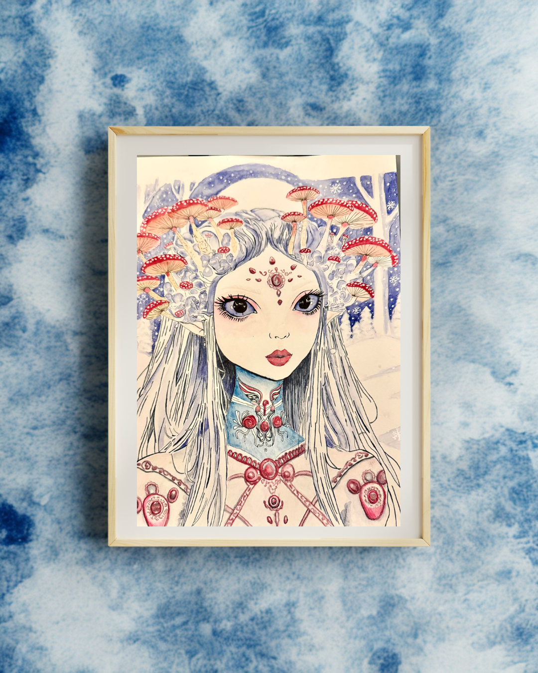 Yukihana - Keeper of the Solstice Art Print