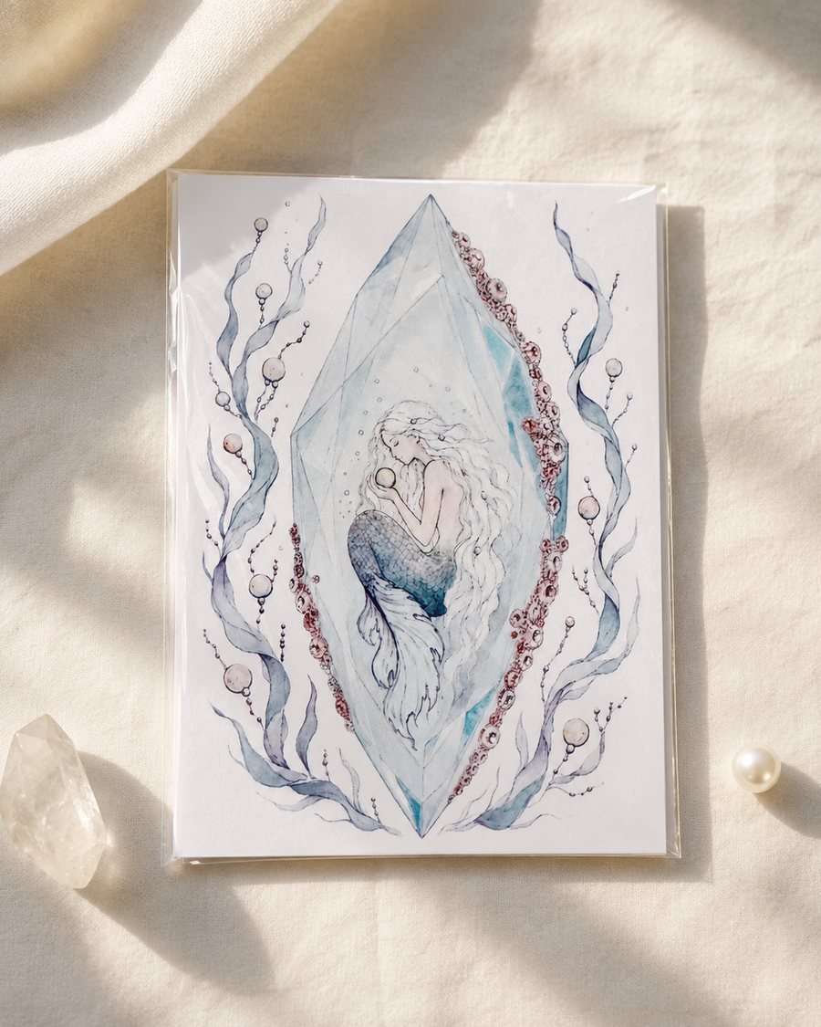 Crystalis - Mermaid Art Print