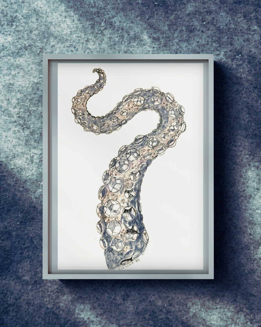Transmutation - Octopus Tentacle Art Print