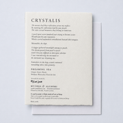 Crystalis Mermaid Crystal Art Greeting Card – 5x7