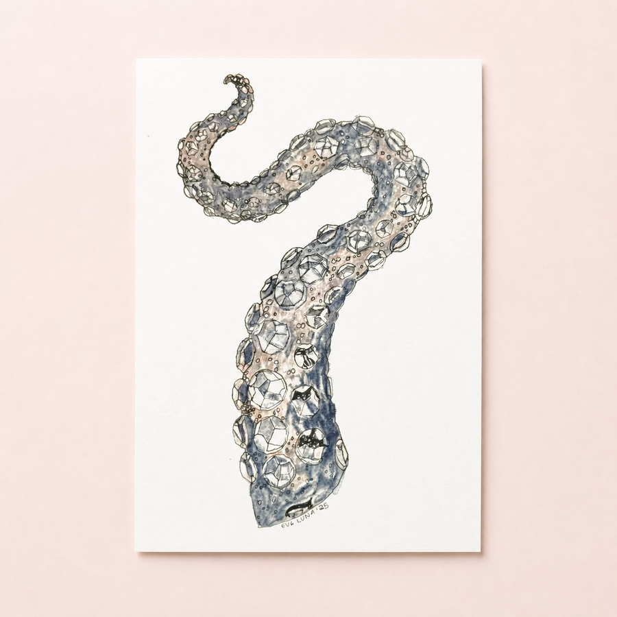Transmutation - Octopus Tentacle Art Print