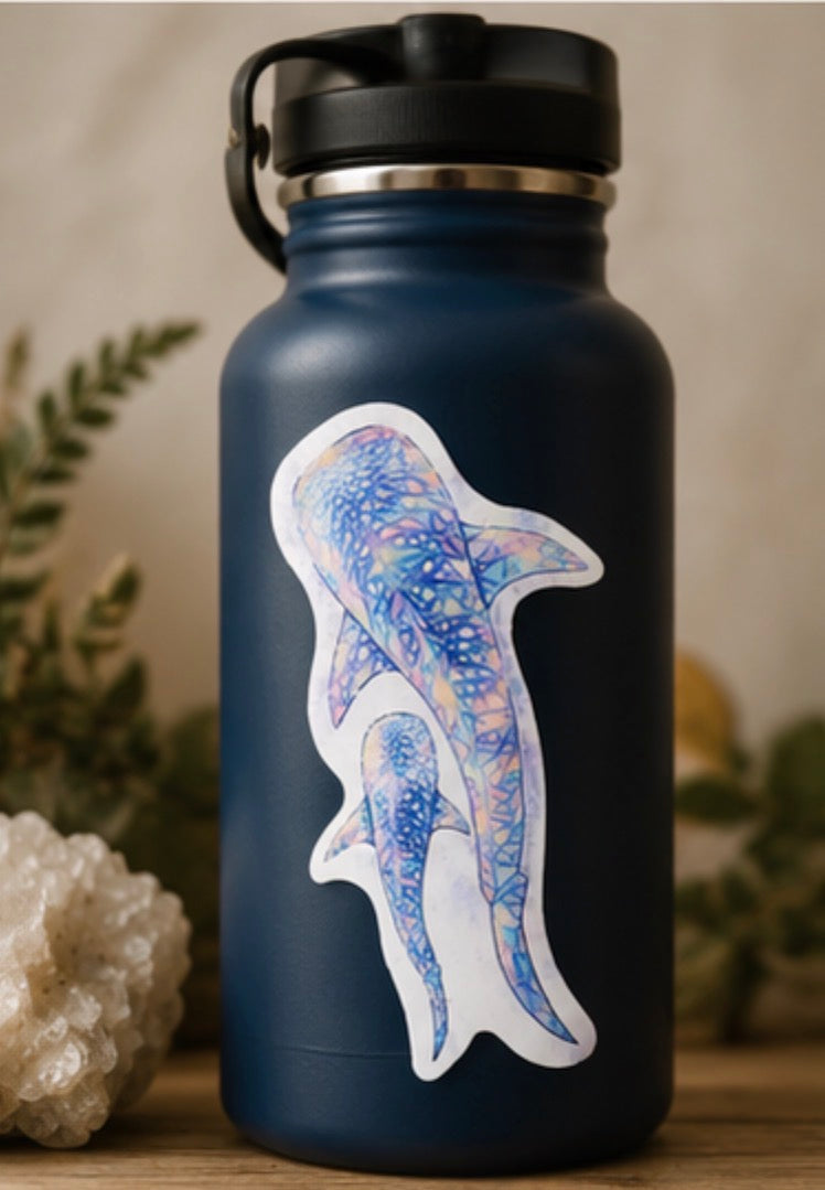 Whale Shark Weatherproof Sticker